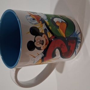 Disney Mug with Mickey and Donald - Disney World Coffee Mug